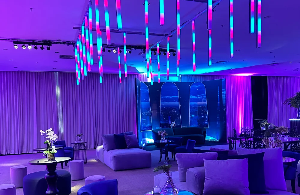 Evento corporativo produzido pela LM Light Pro
