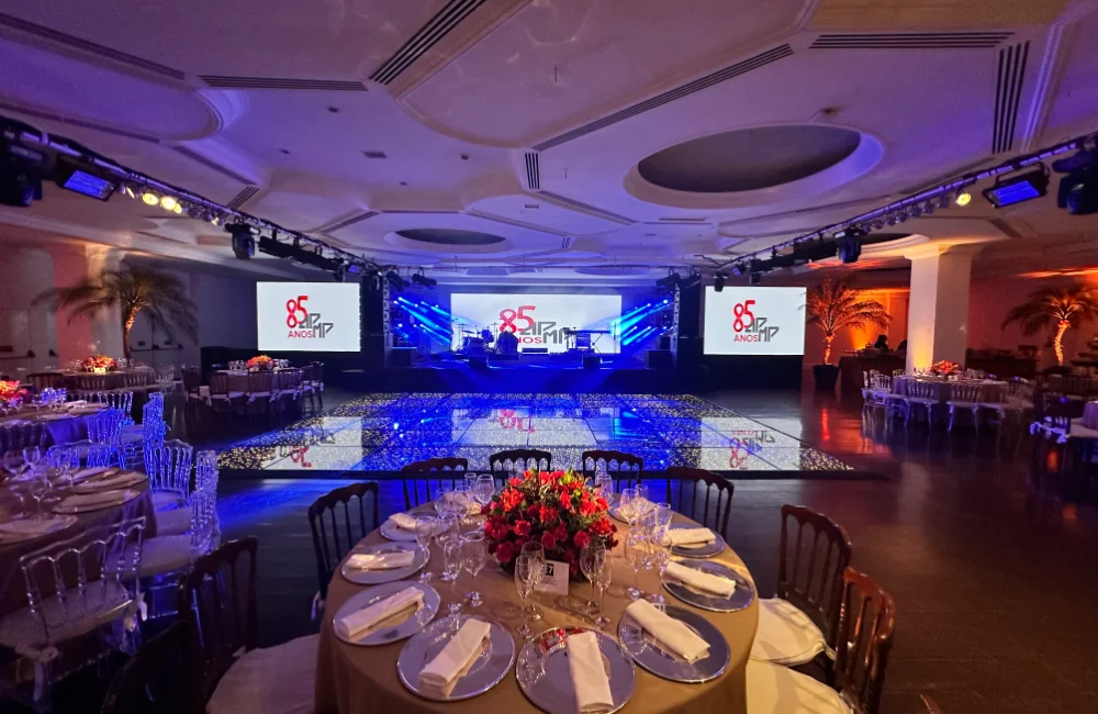Evento corporativo produzido pela LM Light Pro