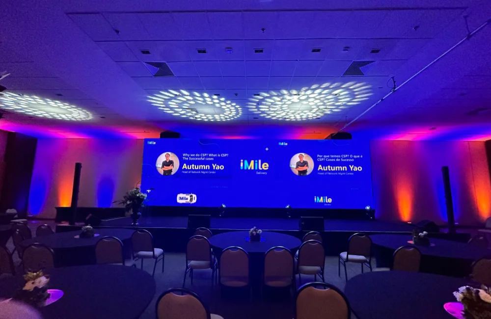 Evento corporativo produzido pela LM Light Pro