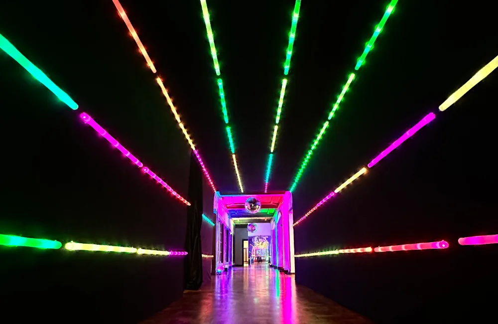 Evento social produzido pela LM Light Pro