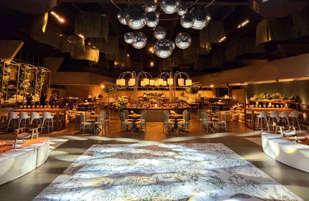 Evento social produzido pela LM Light Pro